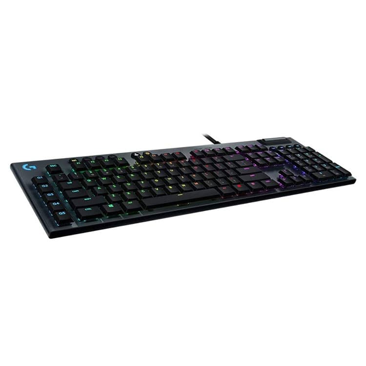 کیبورد با سیم گیمینگ Logitech G G815 – سوییچ قهوه‌ای