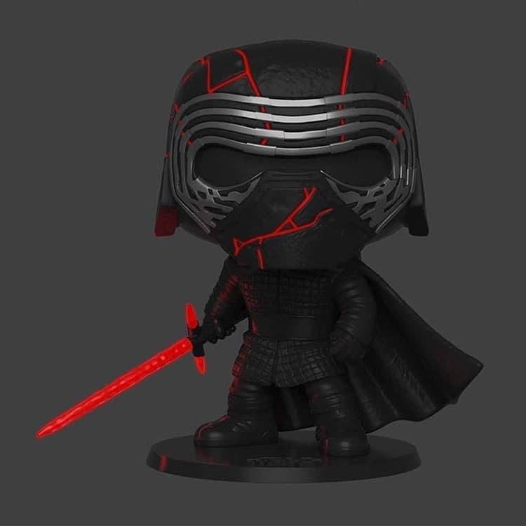 فیگور فانکو پاپ طرح Star Wars Kylo Ren Supreme Leader Glow – کد 344 — تصویر ۲