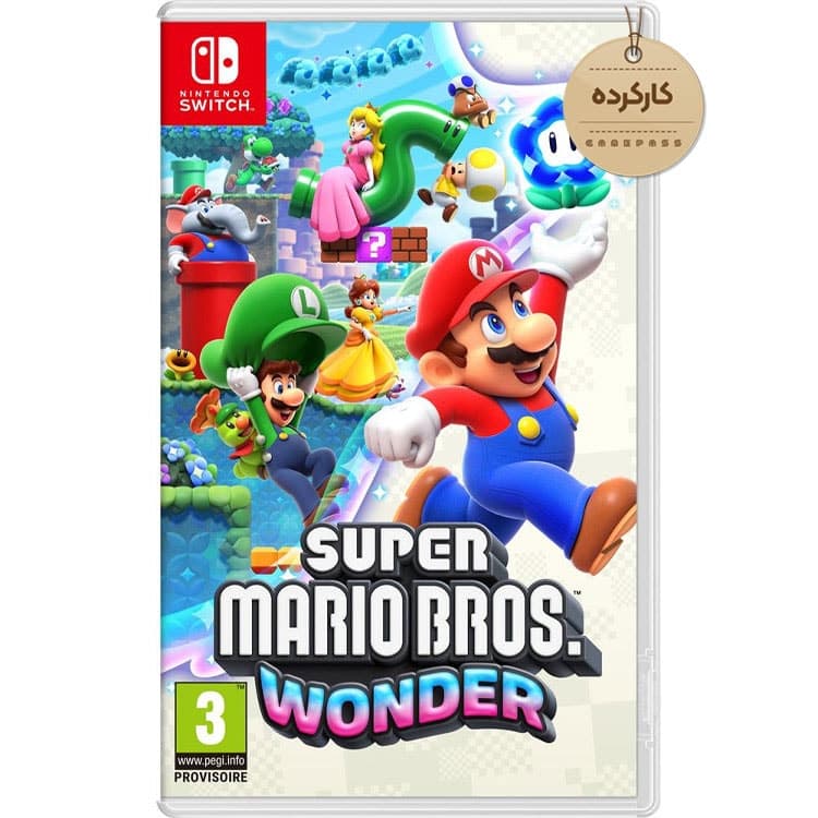 بازی Super Mario Bros Wonder کارکرده – مخصوص نینتندو سوییچ