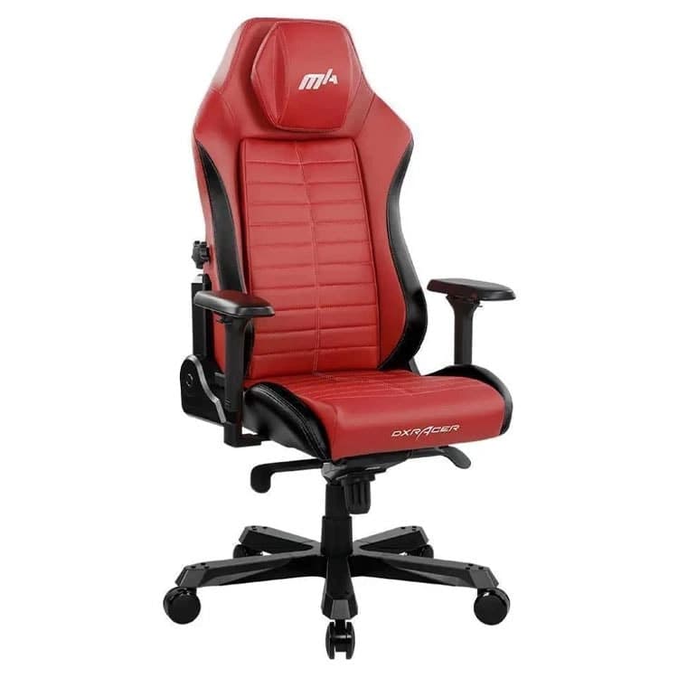صندلی گیمینگ DXRacer مدل Master Series DMC/I235S/RN – قرمز/مشکی — تصویر ۲