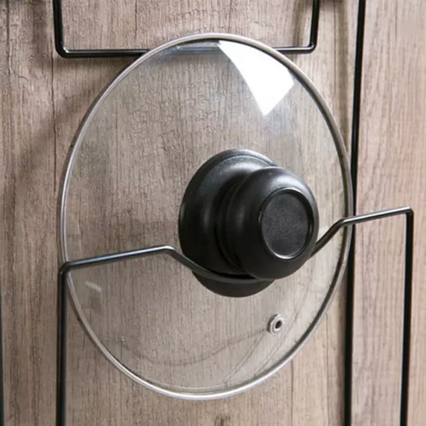 استند نگهدارنده درب قابلمه 3 طبقه کابینتی — تصویر ۲