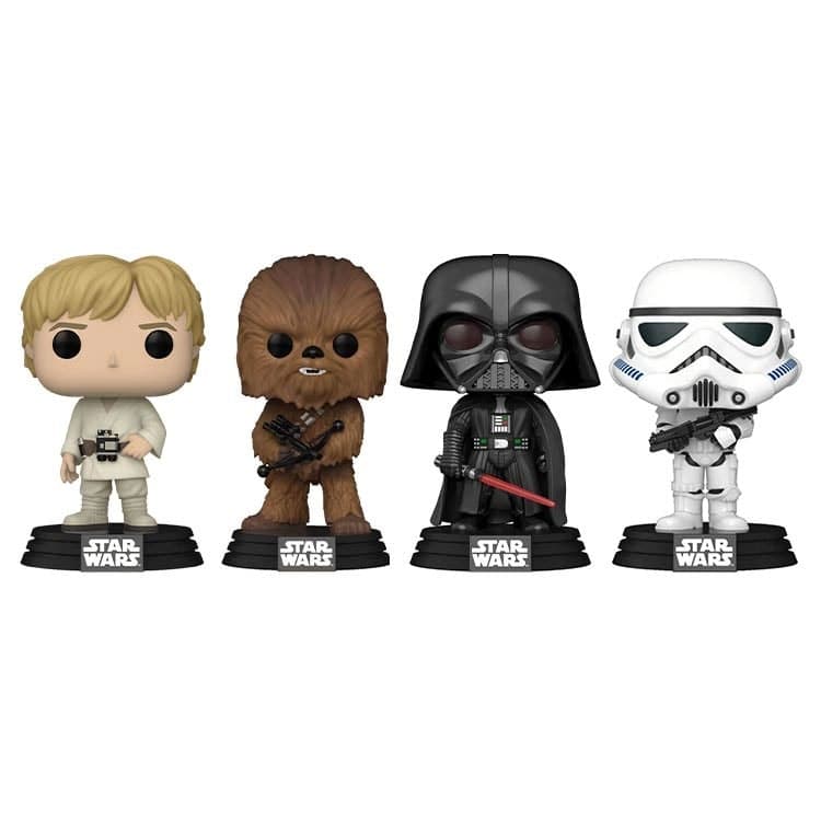 فیگور فانکو پاپ طرح Star Wars 4 pack – پک 4 عددی
