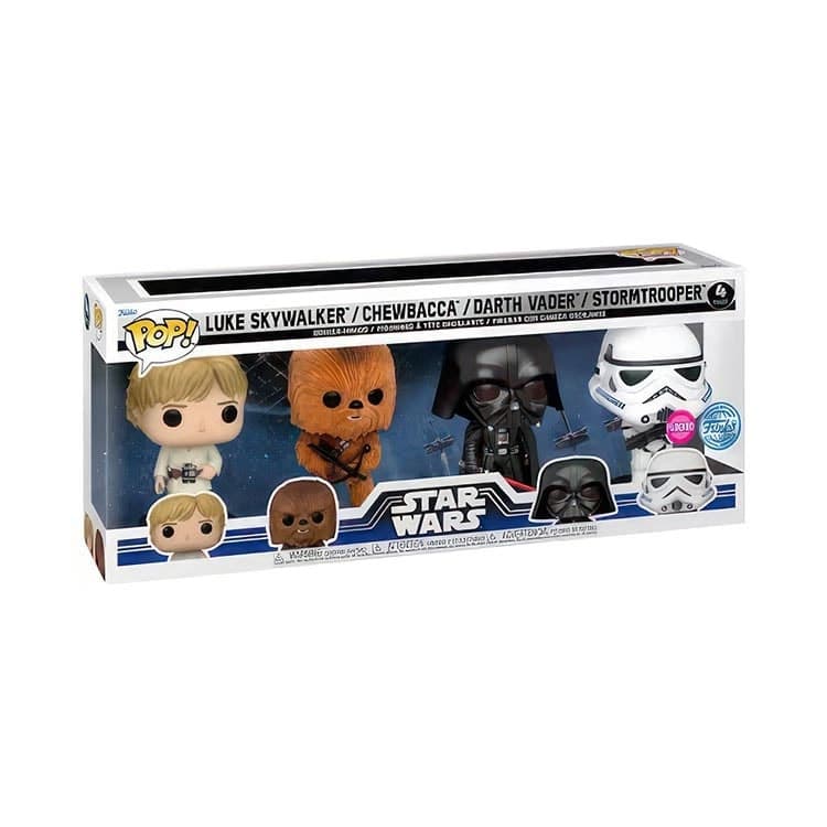 فیگور فانکو پاپ طرح Star Wars 4 pack – پک 4 عددی — تصویر ۲