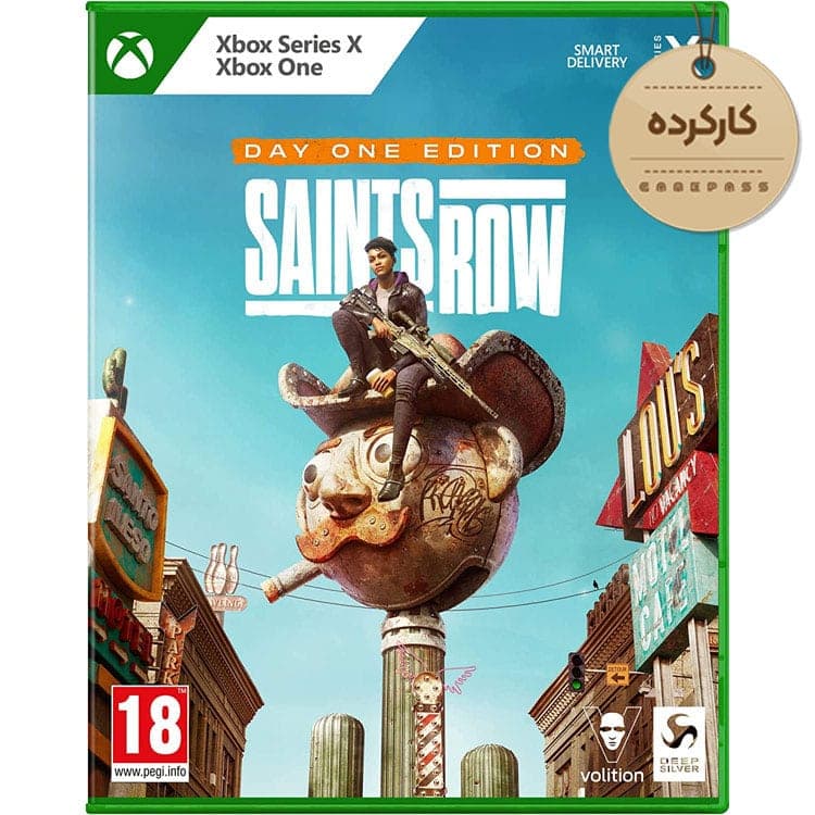 دیسک بازی Saints Row Day One Edition کارکرده – مخصوص Xbox