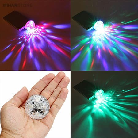لامپ رقص نوردار USB LED — تصویر ۲
