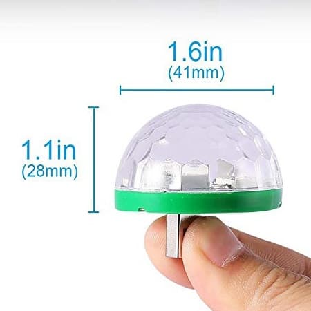 لامپ رقص نوردار USB LED — تصویر ۵