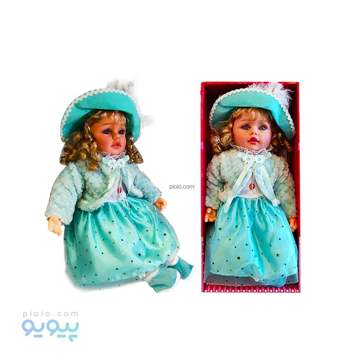 عروسک طرح سرامیک 22 اینچ سه آواز MV آیتم MV22333 — تصویر ۲