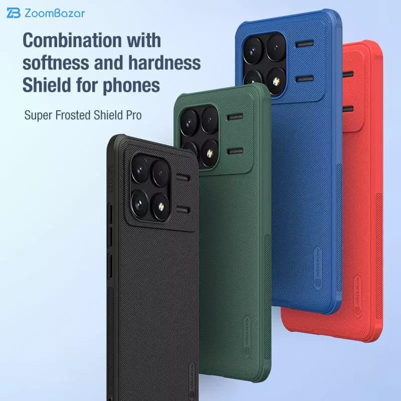 قاب نیلکین مدل Super Frosted Shield Pro مناسب برای گوشی موبایل شیائومی Poco F6 Pro/ Redmi K70 Pro/ Redmi K70 — تصویر ۲