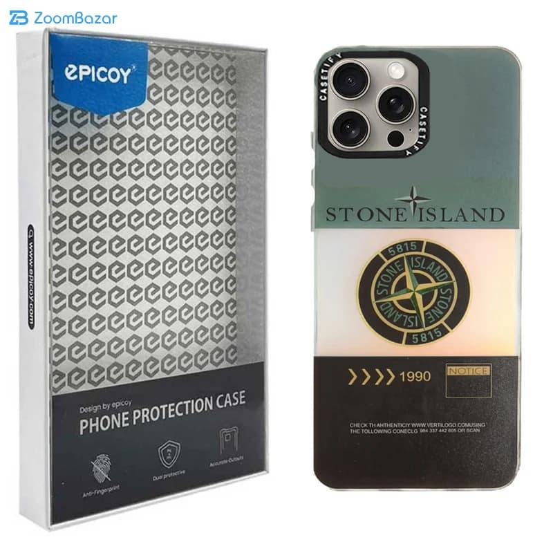 قاب اپیکوی مدل Stone Island مناسب برای گوشی موبایل اپل iPhone 15 Pro Max — تصویر ۱۰