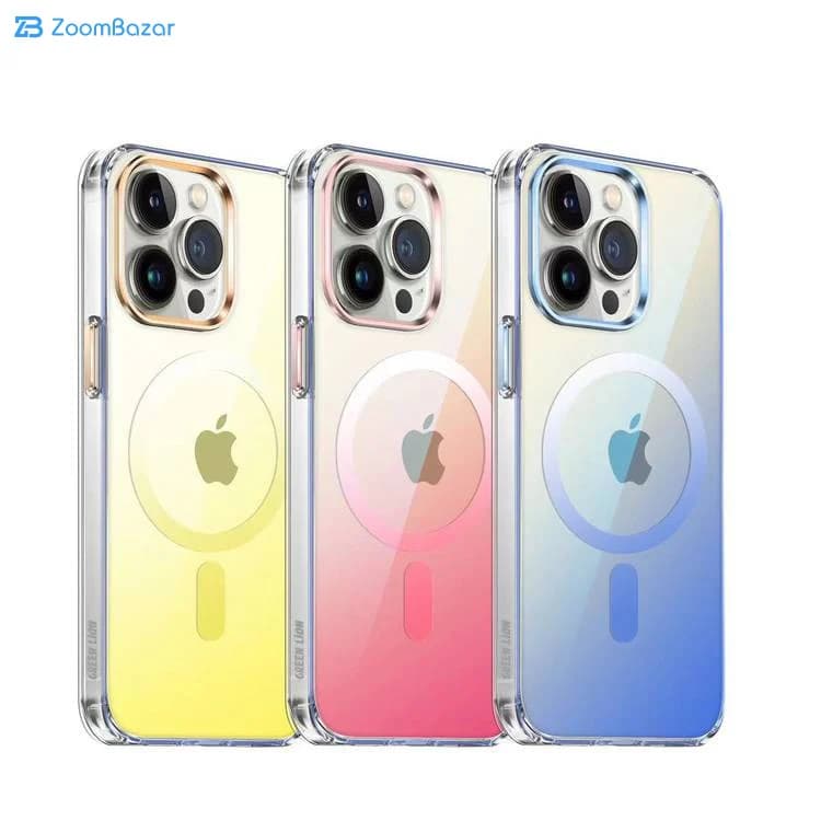 قاب گرین مدل RainBow Magsafe مناسب برای گوشی موبایل اپل iphone 13 pro — تصویر ۱۱