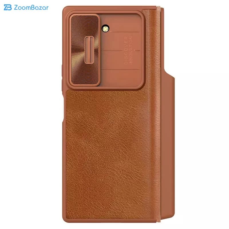 کیف کلاسوری نیلکین مدل Qin Pro Leather مناسب برای گوشی موبایل سامسونگ Galaxy Z Fold 6 — تصویر ۱۱
