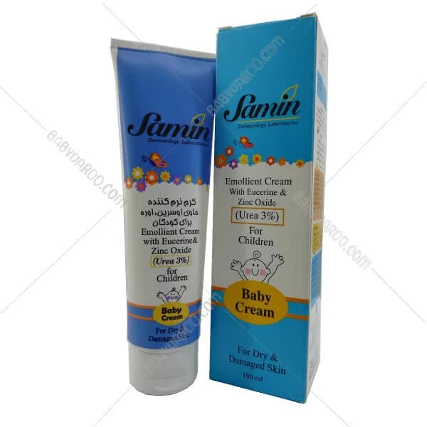 کرم نرم کننده ثمین کودکان حاوی اوسرین و اوره ۳ درصد ۱۰۰ میلی لیتر — تصویر ۲