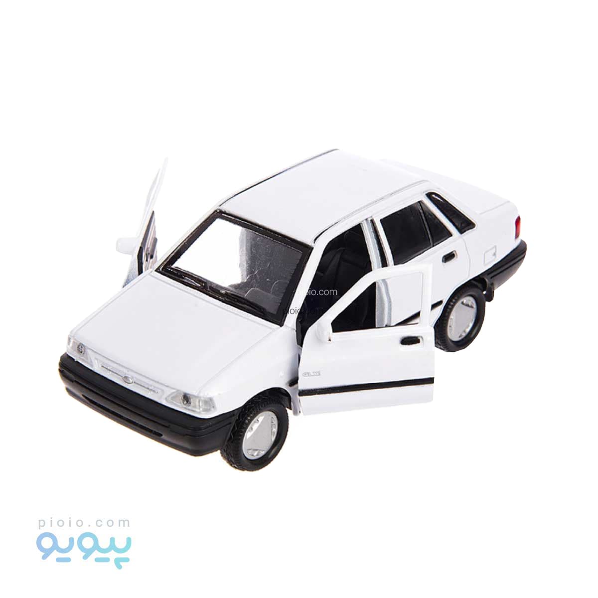 ماشین فلزی پراید سفید طاها تویز آیتم 1507 white
