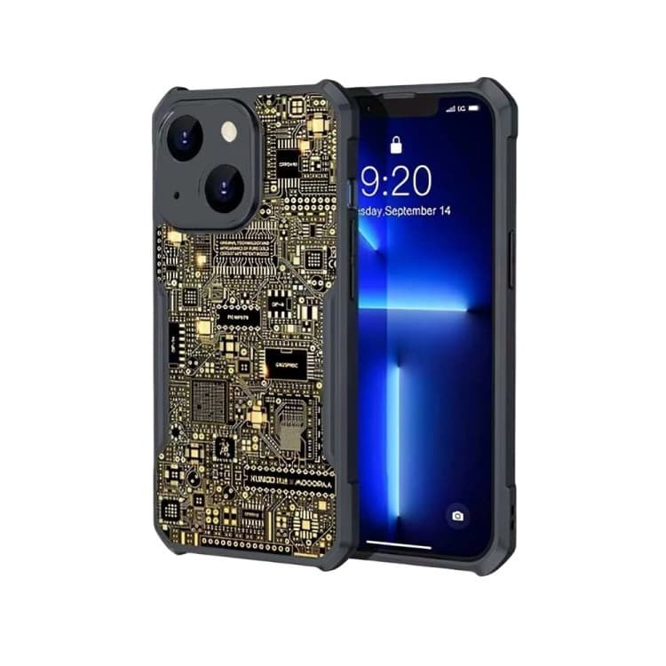 کاور ژاند مدل Gold مناسب برای گوشی موبایل اپل iPhone 15