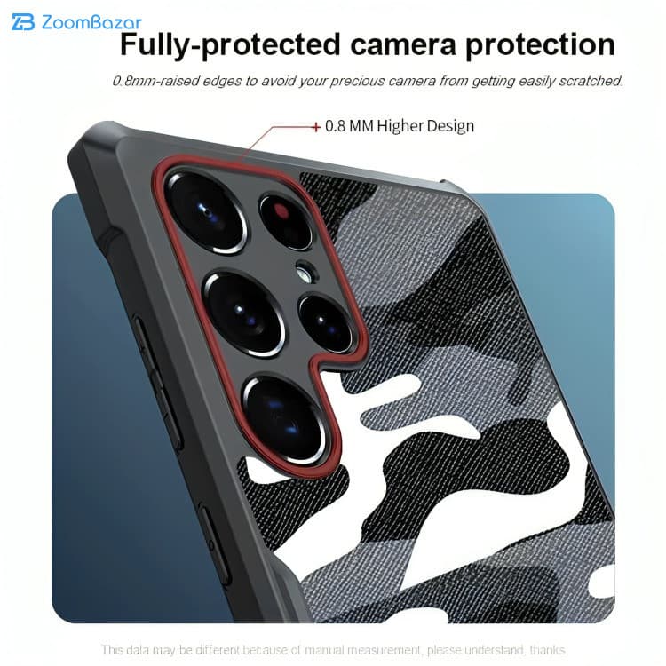 کاور ژاند مدل Xundd Camouflage مناسب برای گوشی موبایل سامسونگ Galaxy S22 Ultra — تصویر ۵