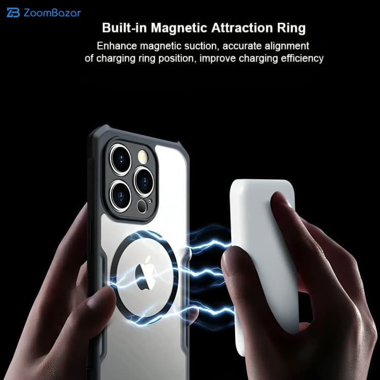 کاور ژاند مدل Magnetic Holder مناسب برای گوشی موبایل اپل iPhone 13 / 14 — تصویر ۷