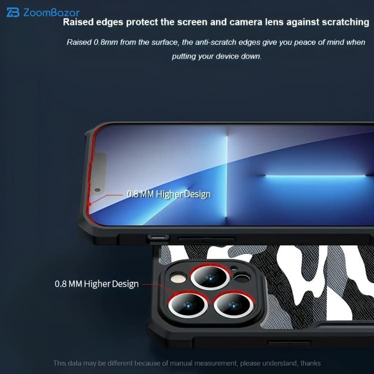 کاور ژاند مدل Xundd Camouflage مناسب برای گوشی موبایل اپل iPhone 13 Pro Max — تصویر ۸