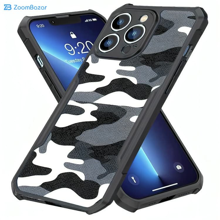 کاور ژاند مدل Xundd Camouflage مناسب برای گوشی موبایل اپل iPhone 13 Pro Max — تصویر ۲