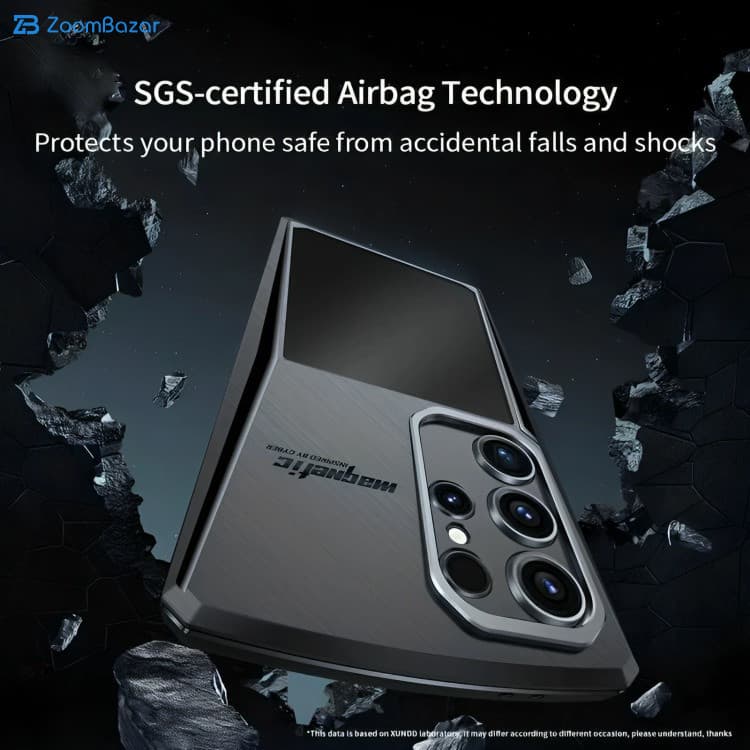 کاور ژاند مدل Cyber مناسب برای گوشی موبایل سامسونگ Galaxy S24 Ultra — تصویر ۴
