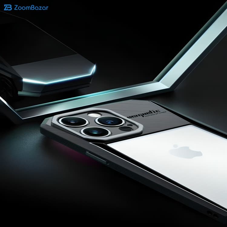 کاور ژاند مدل Cyber مناسب برای گوشی موبایل اپل Iphone 15 Pro Max — تصویر ۳