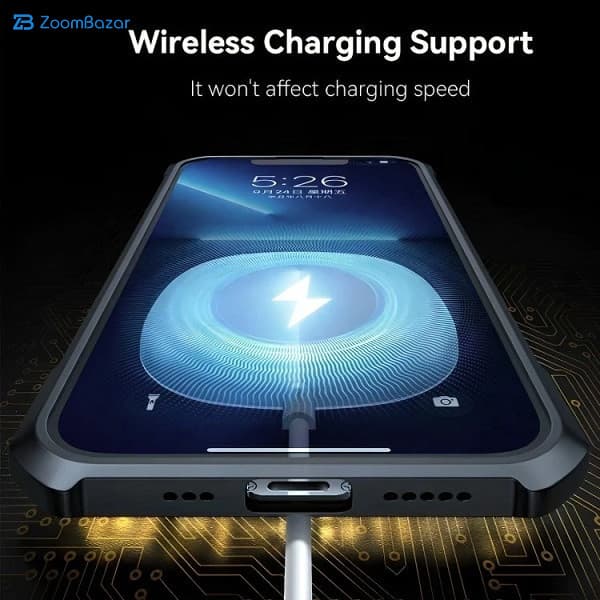 کاور ژاند مدل Gold مناسب برای گوشی موبایل اپل iPhone 13 Pro max — تصویر ۶