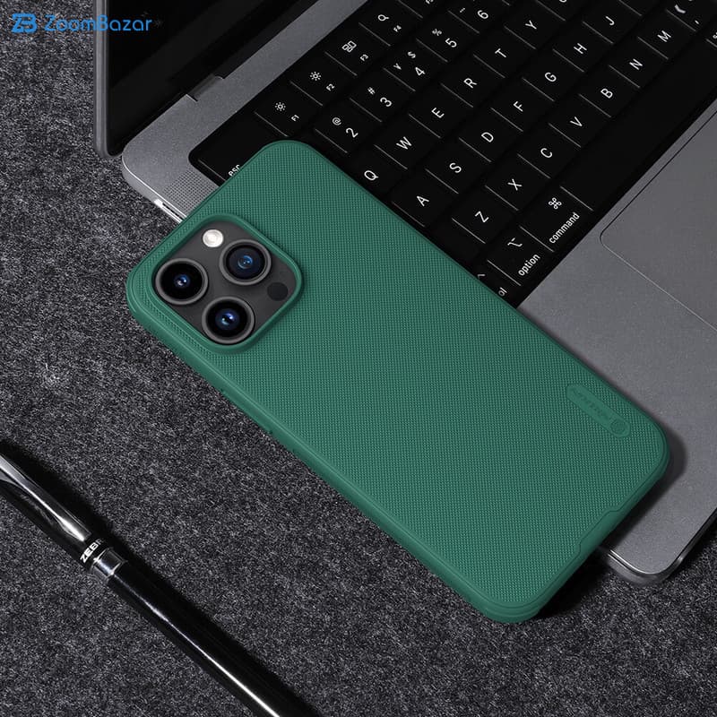 قاب نیلکین مدل Frosted Shield Pro Magnetic مناسب برای گوشی موبایل اپل iPhone 15 Pro Max — تصویر ۵