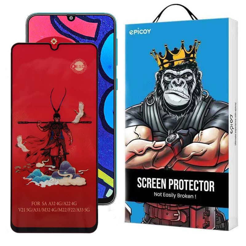 گلس اپیکوی مدل Monkey King مناسب برای گوشی موبایل سامسونگ Galaxy F41 4G/F22/M21 2021 4G/M31 4G