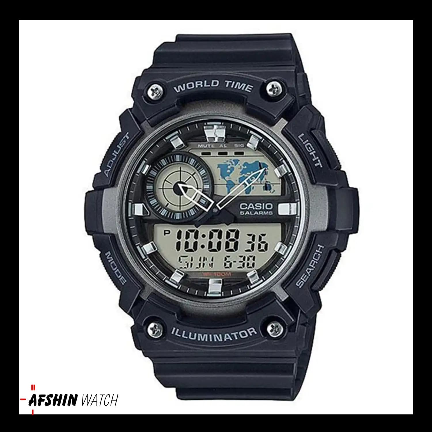ساعت مچی مردانه کاسیو مدل CASIO-AEQ-200W-1A