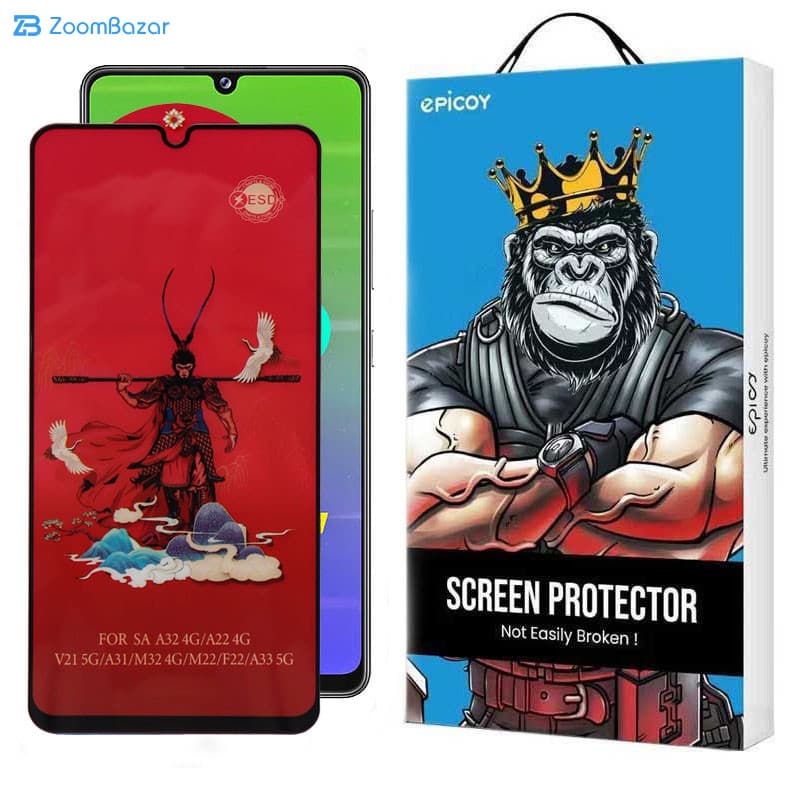 گلس اپیکوی مدل Monkey King مناسب برای گوشی موبایل سامسونگ Galaxy M32 4G/ M31 Prime 4G / M30s 4G/ M30 4G — تصویر ۲