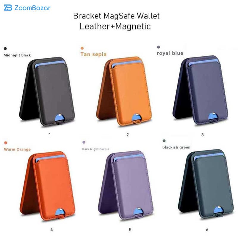 جا کارتی اپیکوی مدل Wallet Magsafe Stand — تصویر ۲
