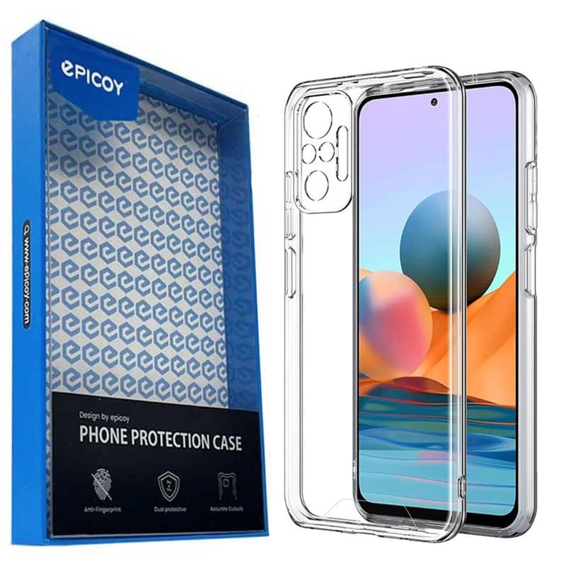 قاب اپیکوی مدل Transparent Clear مناسب برای گوشی موبایل شیائومی Redmi Note 10 Pro 4G