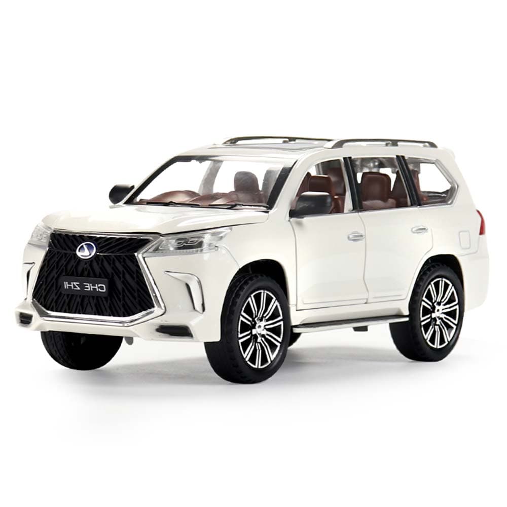 ماکت ماشین فلزی لکسوس LX570 برند CHE ZHI دودزا — تصویر ۱۰