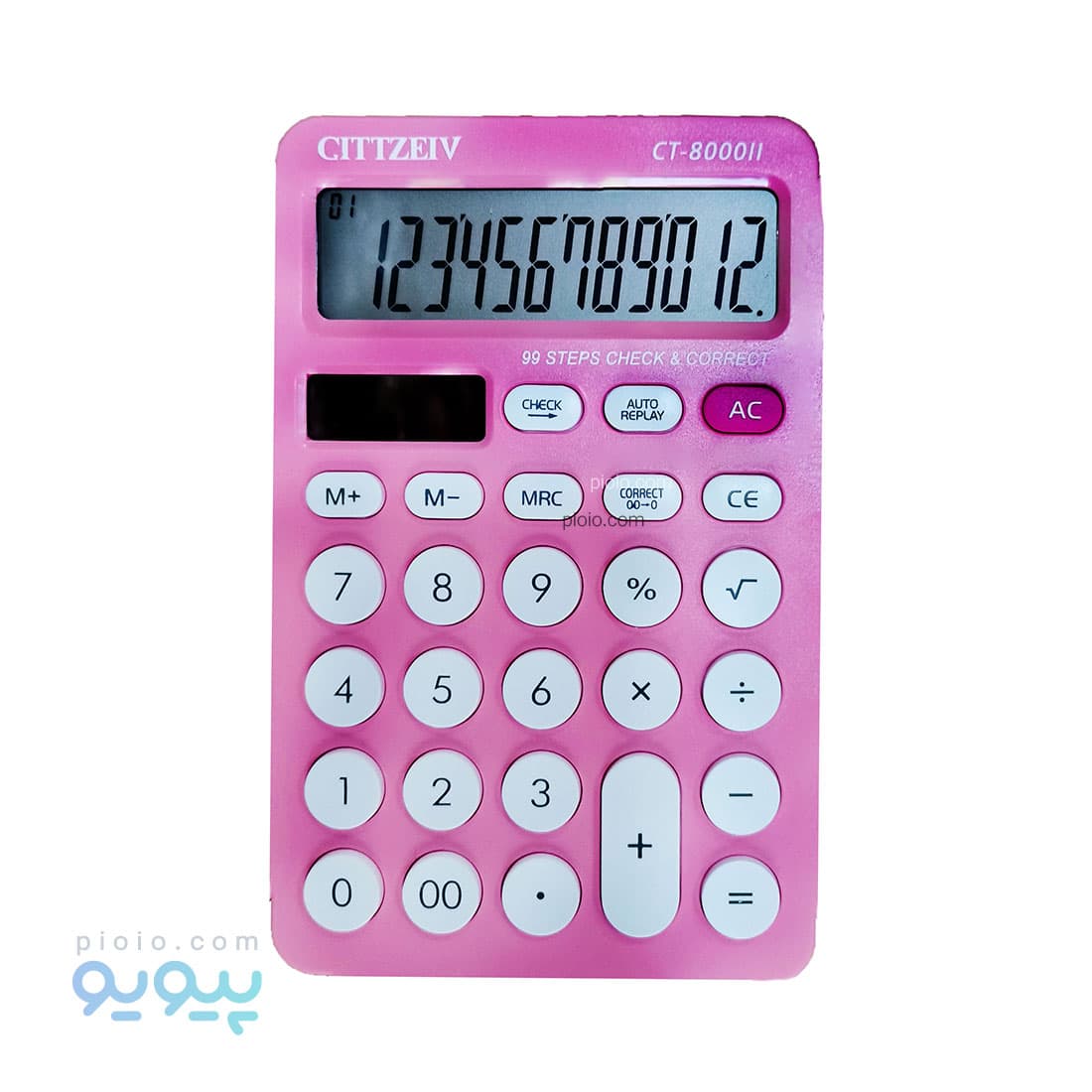 ماشین حساب Gittzeiv مدل CT-8000II تک و عمده — تصویر ۳