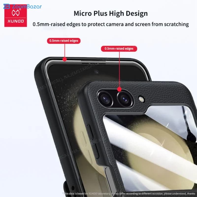 قاب اپیکوی مدل Xundd Leather مناسب برای گوشی موبایل سامسونگ Galaxy Z Flip 6 — تصویر ۱۱