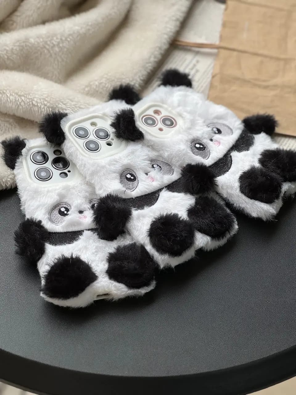 قاب Panda عروسکی پشمالو (کدC1606)