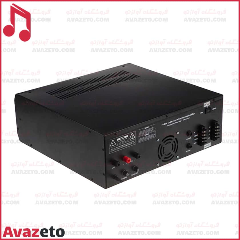 آمپلی فایر اهمی ولتی رومیزی روژان VL600 — تصویر ۴