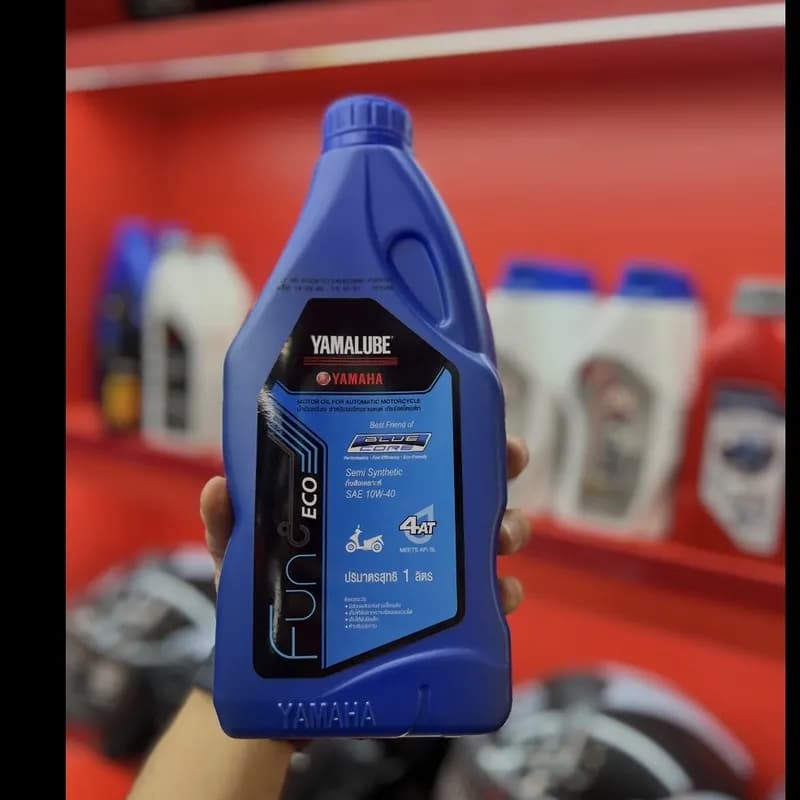 روغن موتور سیکلت نیمه سنتتیک یامالوب مدل SL 10W-40 حجم 1 لیتر — تصویر ۳