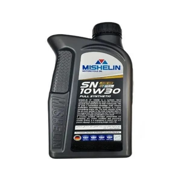 روغن موتور سیکلت میشلن اُویل مدل 10W30 SN MB 0.8L حجم 800 میلی لیتر — تصویر ۲