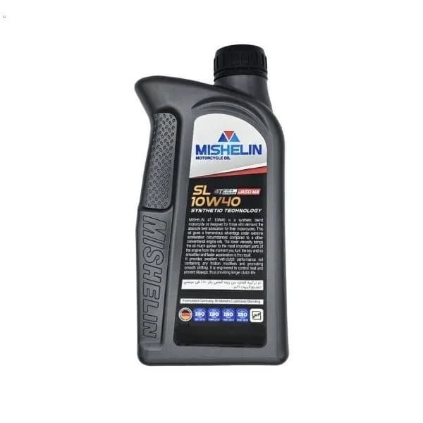 روغن موتور سیکلت میشلن اُویل مدل 10W40 SL 1L حجم 1 لیتر — تصویر ۲