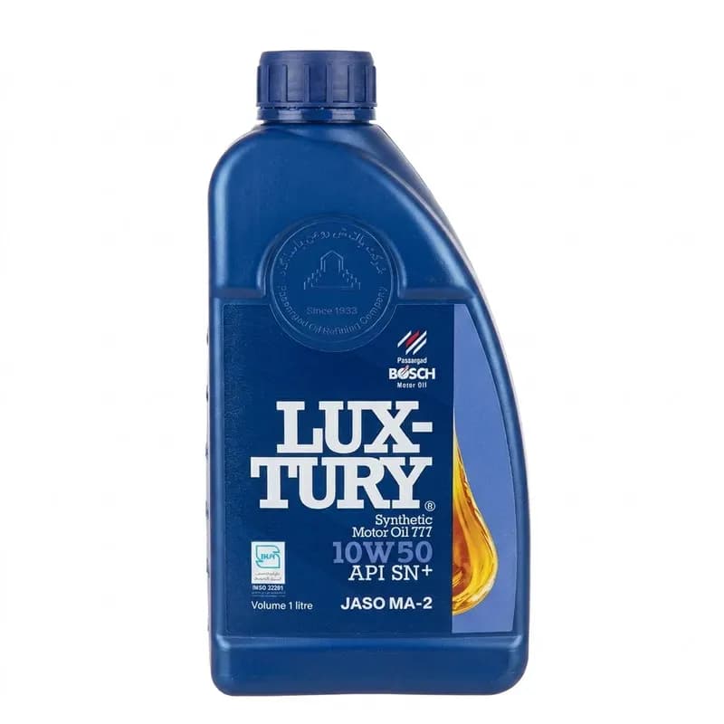 روغن موتور سیکلت تمام سنتتیک بوش مدل SN Plus 10W50 حجم 1 لیتر