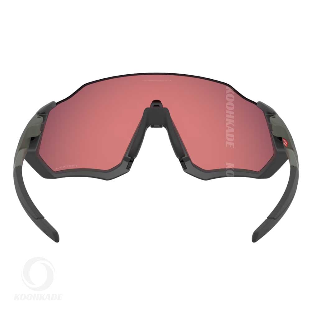 عینک OAKLEY سه لنز FLIGHT JAKET OAKLEY GOLD Black — تصویر ۳