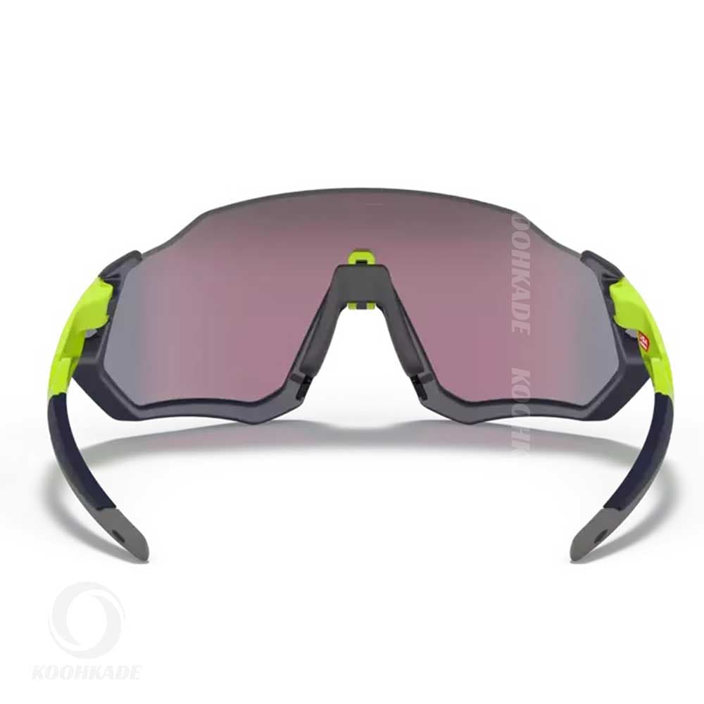 عینک OAKLEY سه لنز FLIGHT JAKET OAKLEY Black Green — تصویر ۳