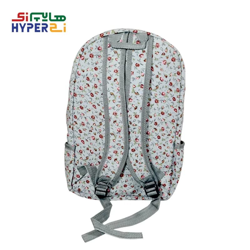 کوله پشتی زیماژ کد K012 طرح فیلی گلدار — تصویر ۳