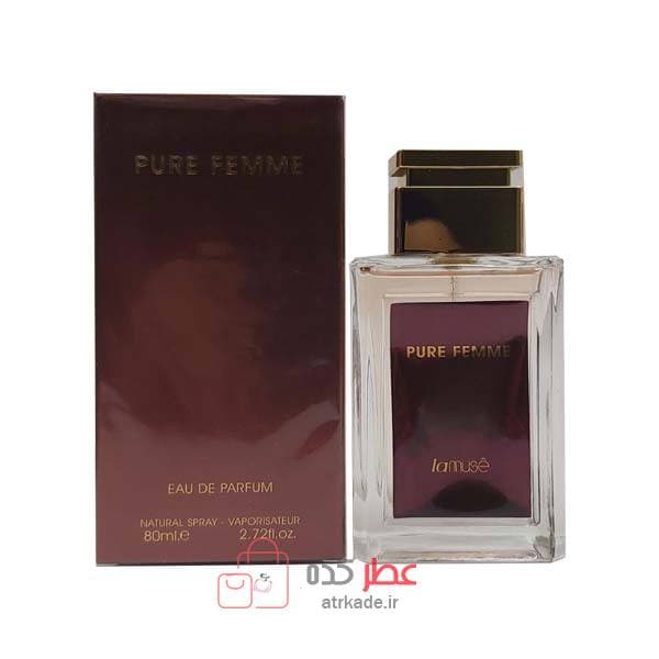ادکلن لاموس Lamuse Pure femme حجم 100 میل