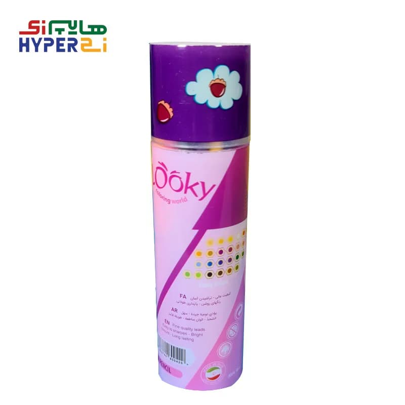 مداد رنگی 24 رنگ لوکی استوانه ای (Looky) — تصویر ۳