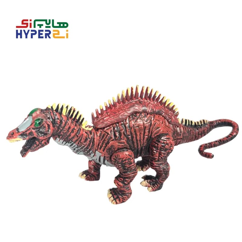فیگور دایناسور اسباب بازی آمارگاسوروس قرمز (amargasaurus)