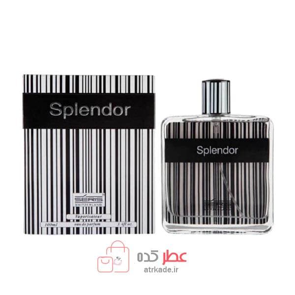 ادکلن اسپلندور مشکی Seris Splendor حجم 100 میل