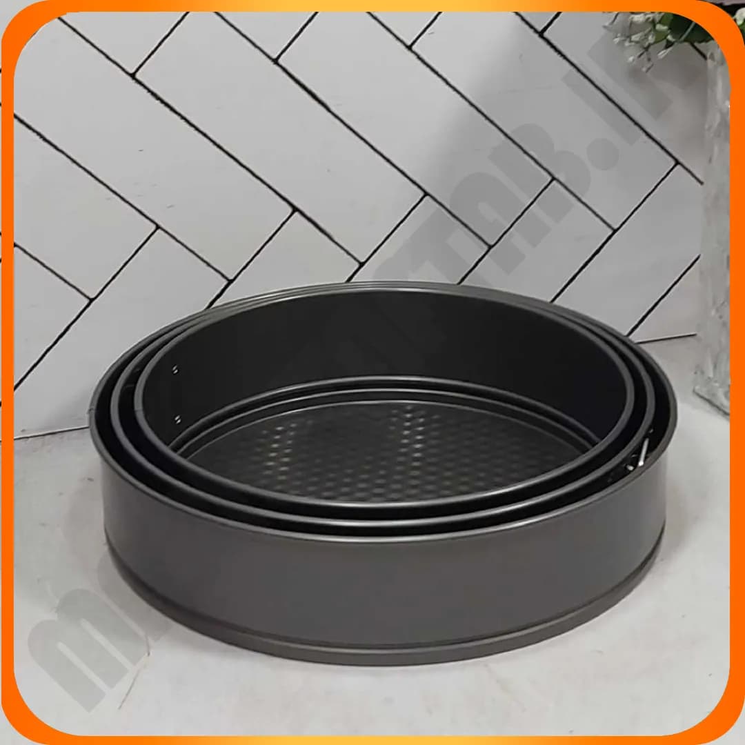قالب کیک 3 تیکه گرد cm کمربندی