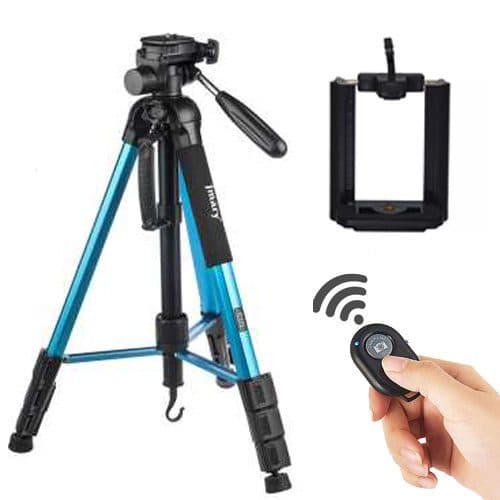 سه پایه موبایل جیماری همراه ریموت کنترل و هولدر Jmary KP-2234 Tripod — تصویر ۳