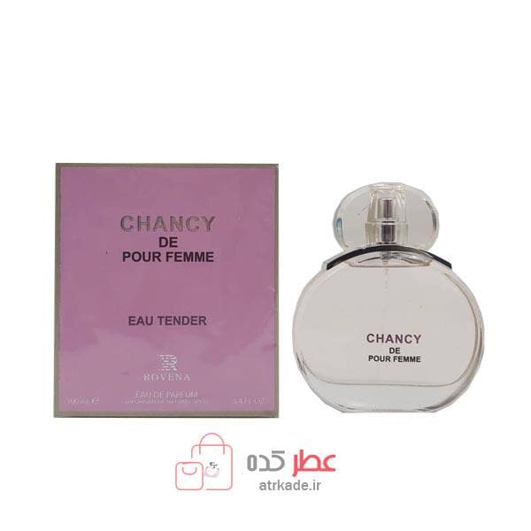 ادکلن زنانه روونا Rovena Chancy Eau Tender حجم 100 میل “شنل چنس تاندر”